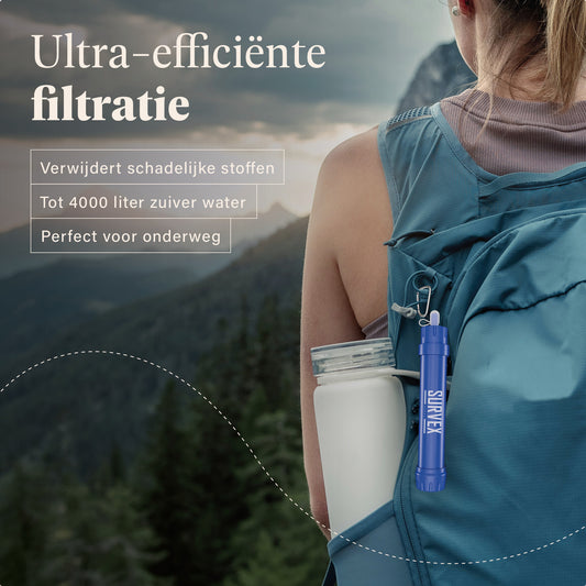 Survex Waterfilter - Blauw