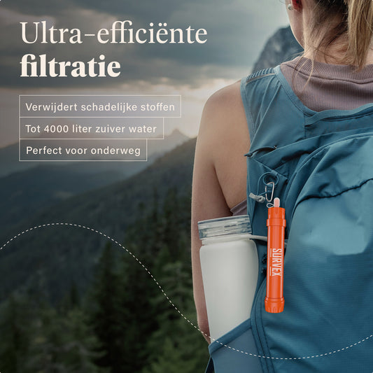 Survex Waterfilter - Oranje