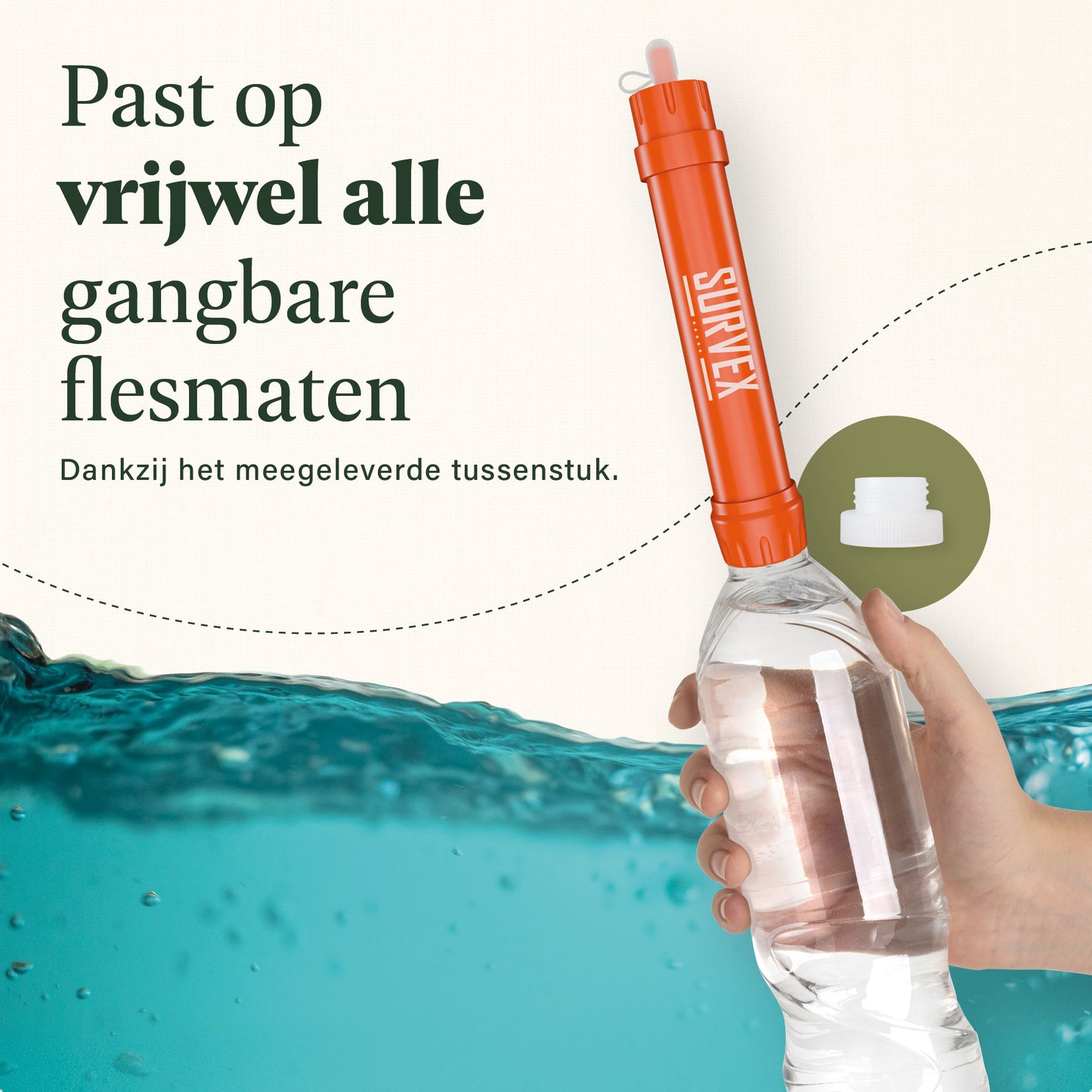 Survex Waterfilter - Oranje
