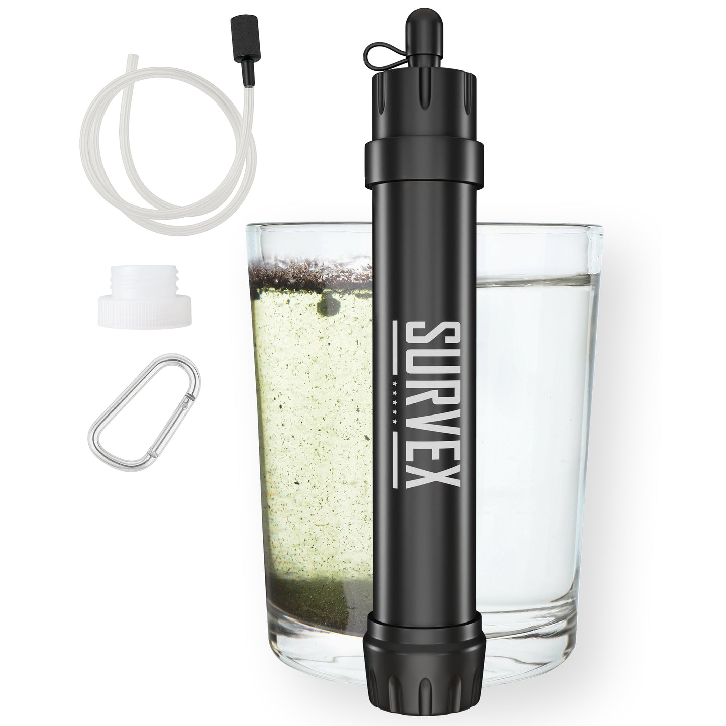 Survex Waterfilter - Zwart