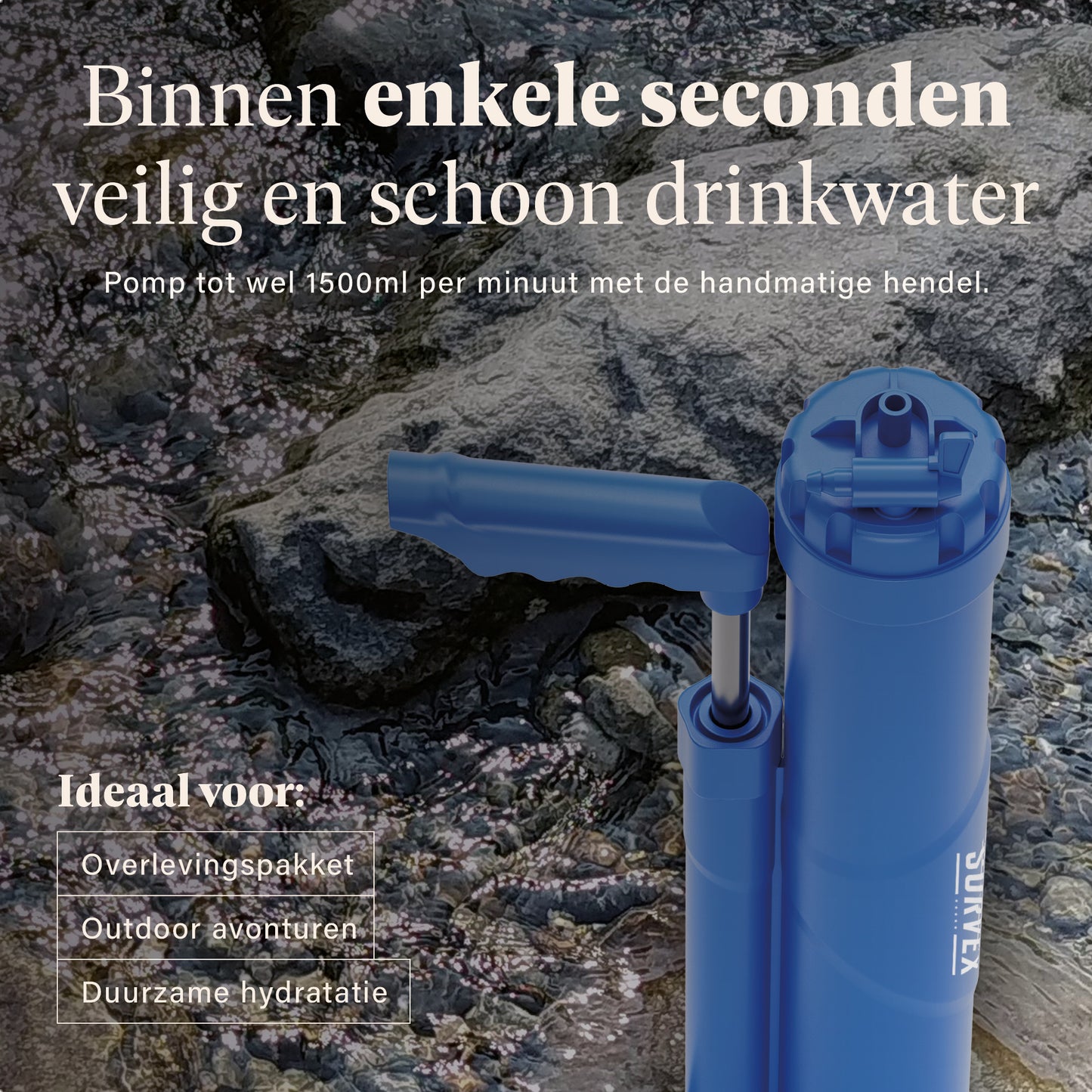 SURVEX Waterfilter XL 8000L