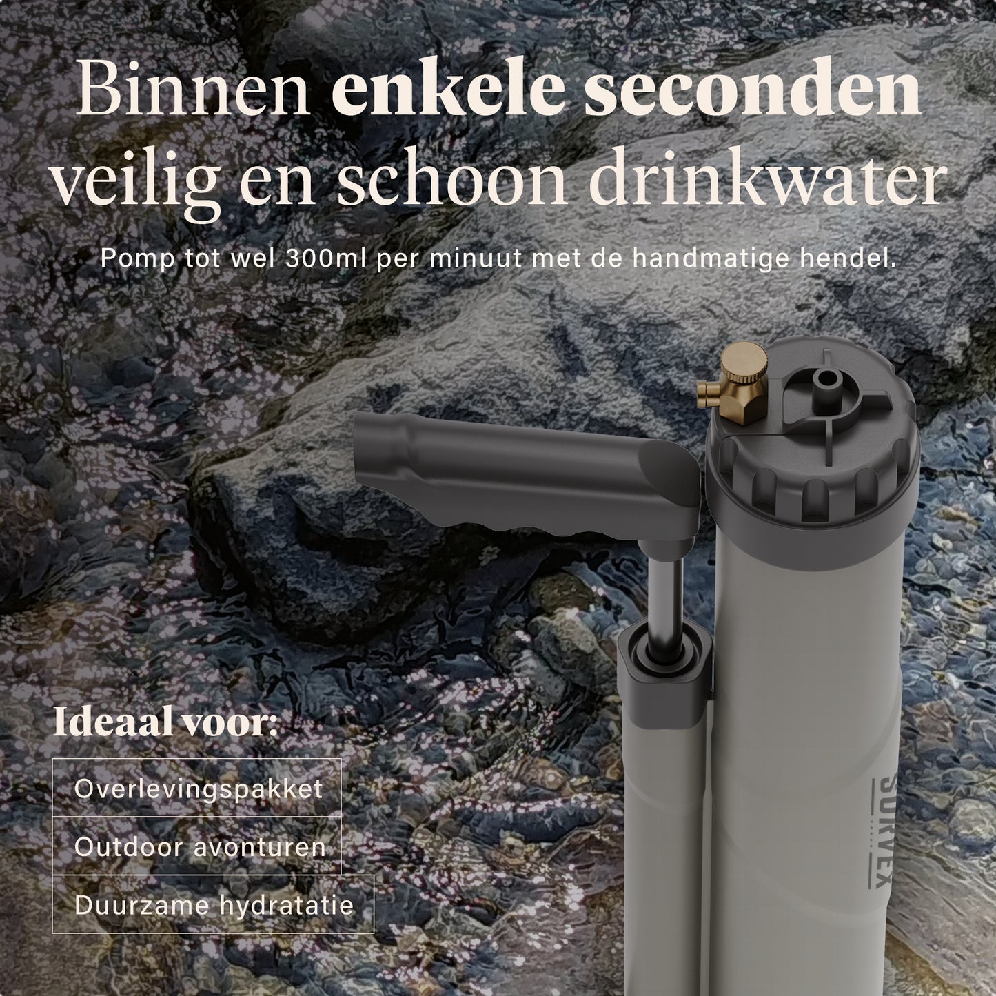 SURVEX Waterfilter XL 8000L – Omgekeerde Osmose